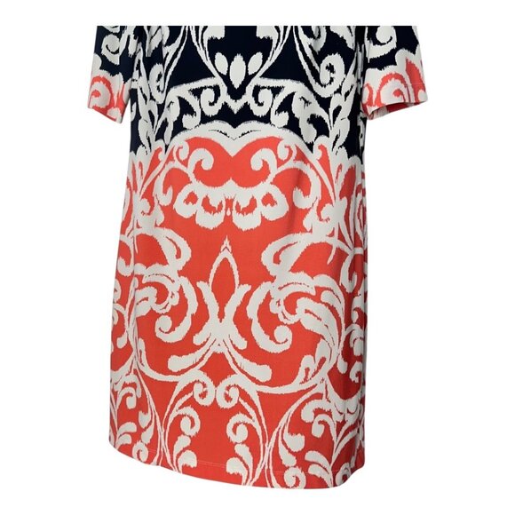 I.N.C. International Concepts Womens Knee Length Dress Sz 8 Floral Print Stretch - Picture 11 of 12